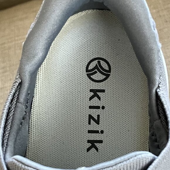 Kizik Lima Shoes Womens Size 9 Gray Hands Free Lace Up Sneakers Comfort Mesh - Picture 14 of 16